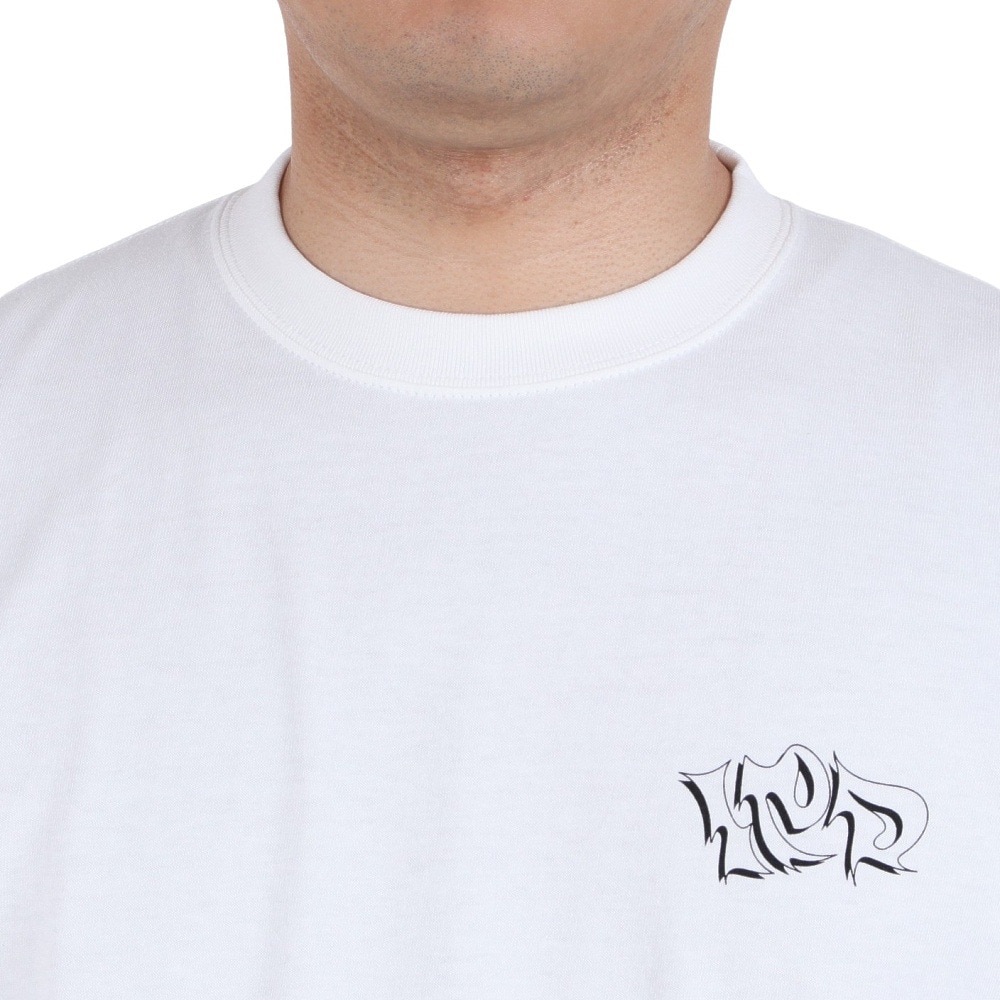 IPD（IPD）（メンズ）FLARE 半袖Tシャツ IPDSS005FL-WHT
