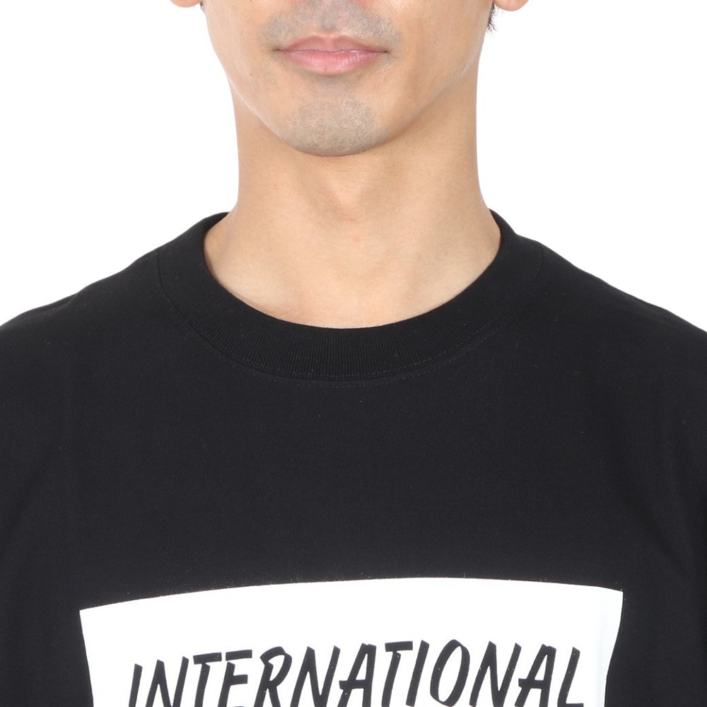 IPD（IPD）（メンズ）半袖Tシャツ メンズ DESIGNS IPDSS005IP-BLK