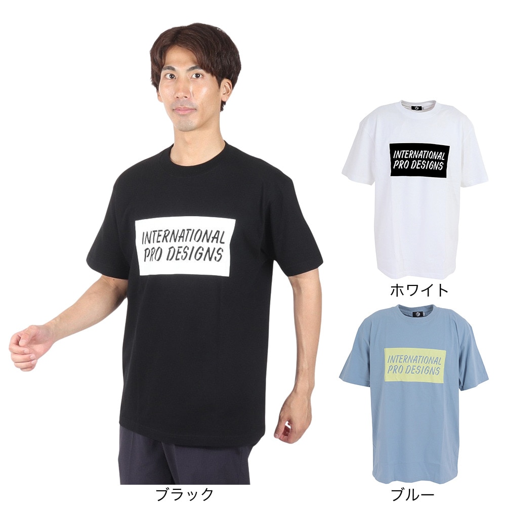IPD（IPD）（メンズ）半袖Tシャツ メンズ DESIGNS IPDSS005IP-WHT