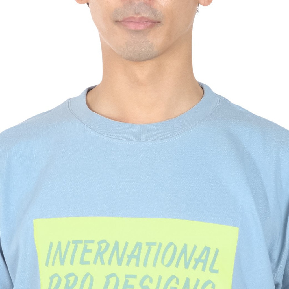 IPD（IPD）（メンズ）半袖Tシャツ メンズ DESIGNS IPDSS005IP-D.BLU
