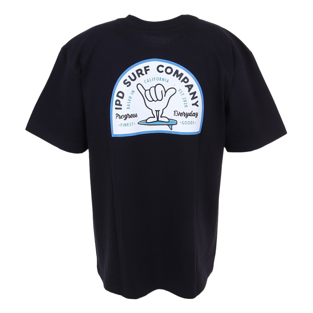 IPD（IPD）（メンズ）半袖Tシャツ メンズ SHAKA EVERYDAY IPDSS005SE-BLK