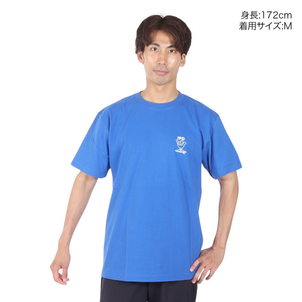 IPD（IPD）（メンズ）半袖Tシャツ メンズ SHAKA EVERYDAY IPDSS005SE-T.BLU