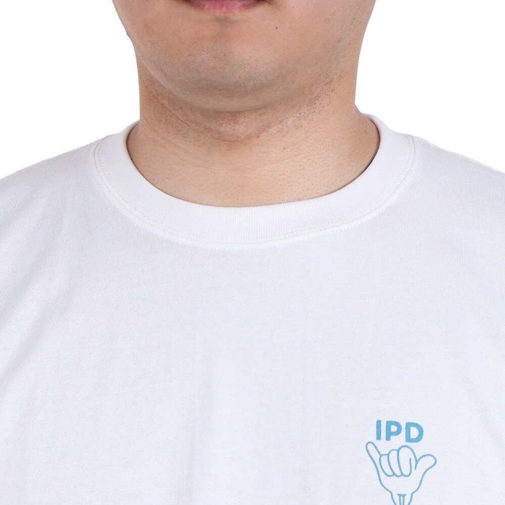 IPD（IPD）（メンズ）SHAKA EVERYDAY 半袖Tシャツ IPDSS005SE-WHT コットン プリント