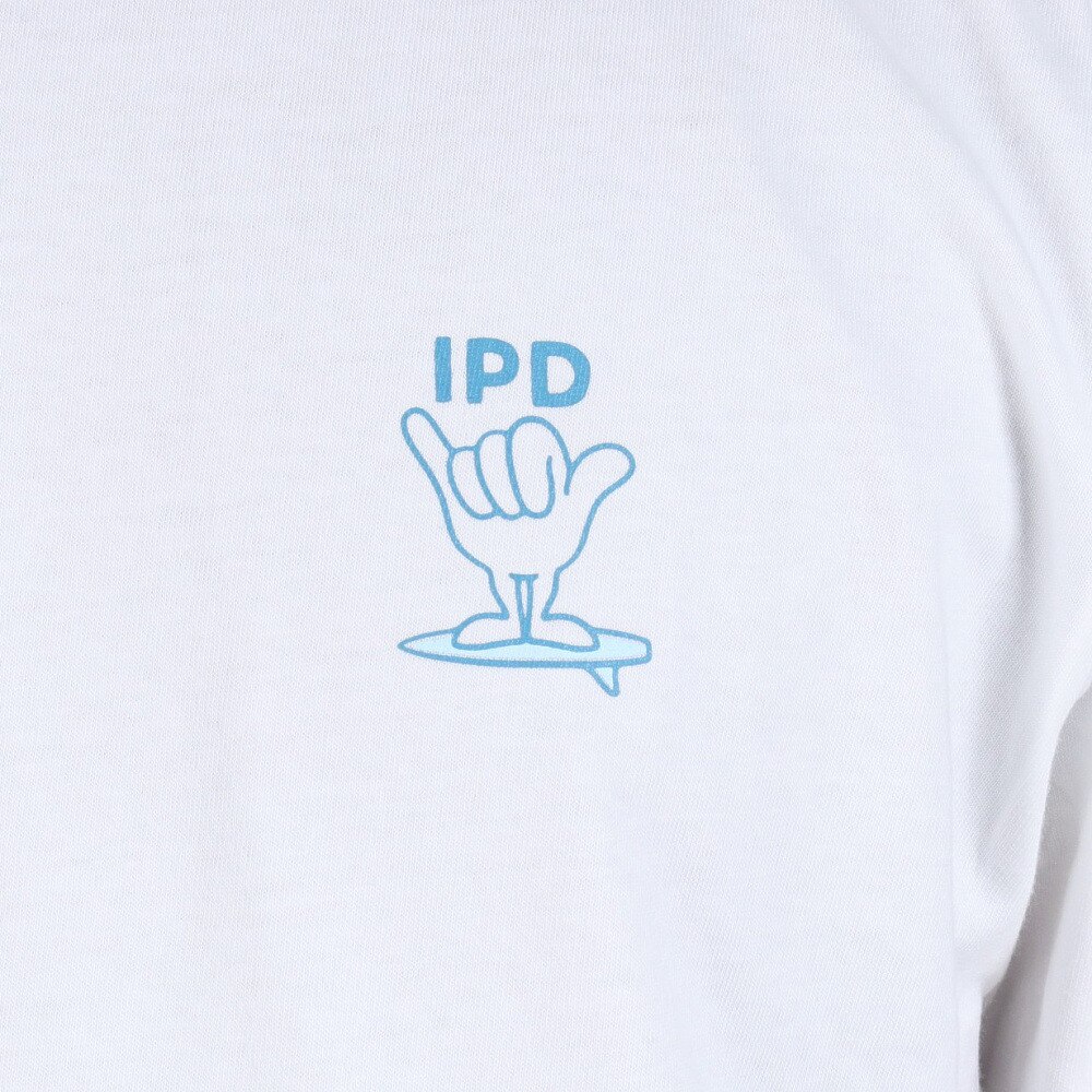 IPD（IPD）（メンズ）SHAKA EVERYDAY 半袖Tシャツ IPDSS005SE-WHT コットン プリント