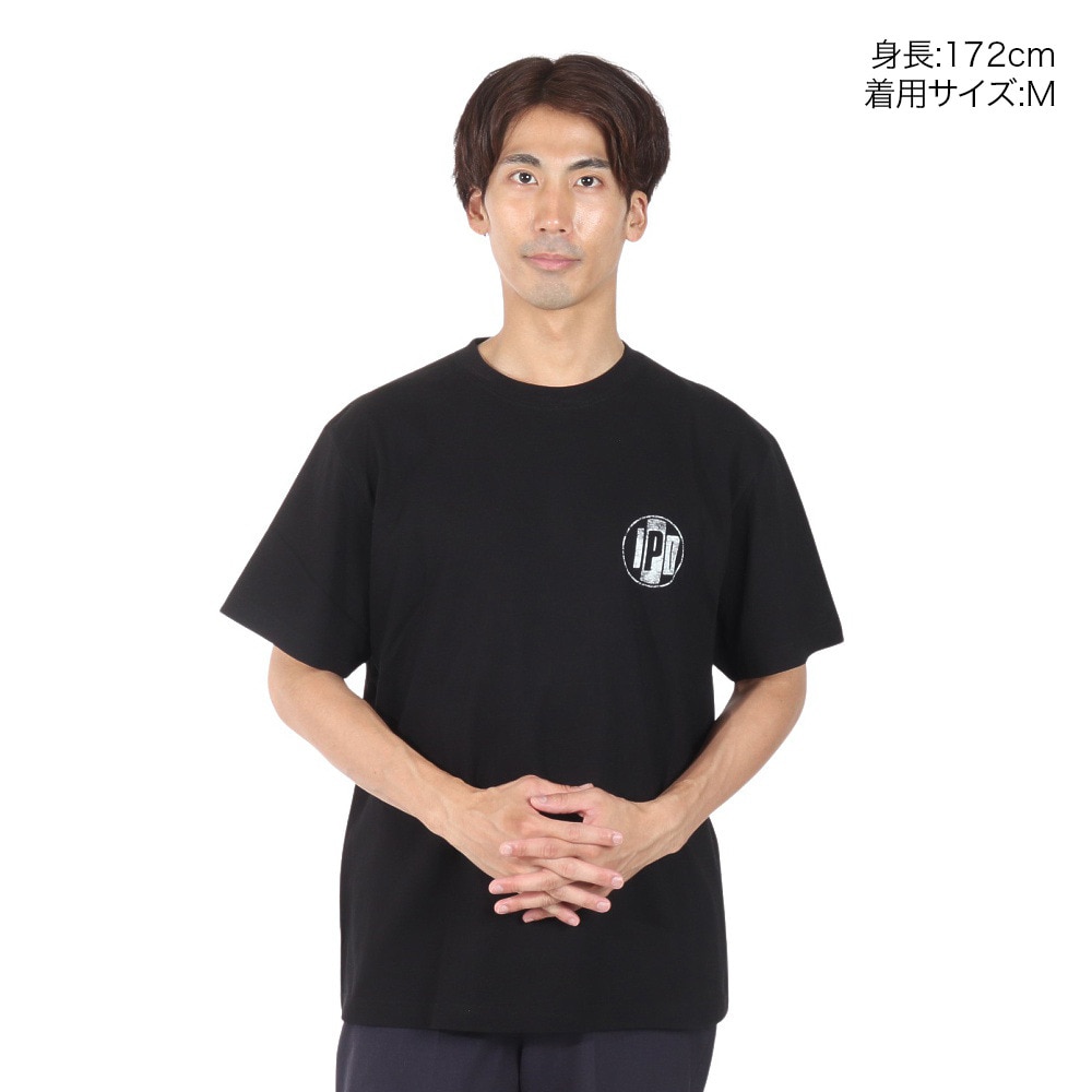 IPD（IPD）（メンズ）半袖Tシャツ メンズ SURF SHOP IPDSS005SS-BLK