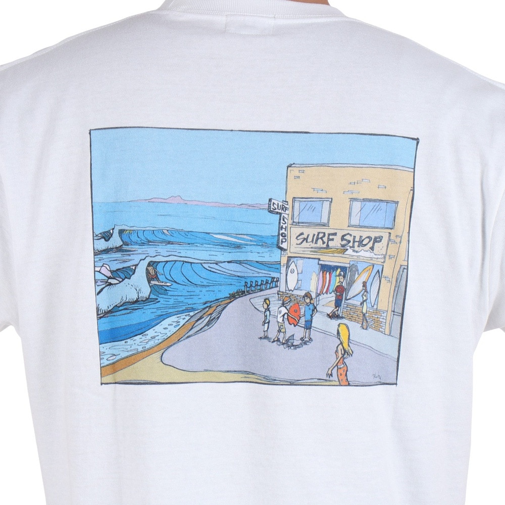 IPD（IPD）（メンズ）SURF SHOP 半袖Tシャツ IPDSS005SS-WHT