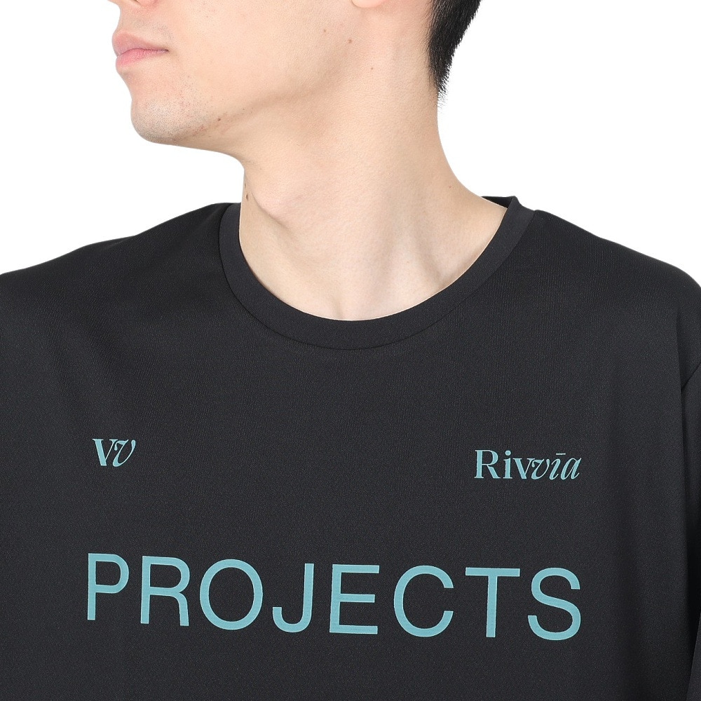 リヴィアプロジェクツ（Rivvia Projectu）（メンズ）半袖Tシャツ メンズ RPL SPORTS T-SHIRT RTE-22413-BLK