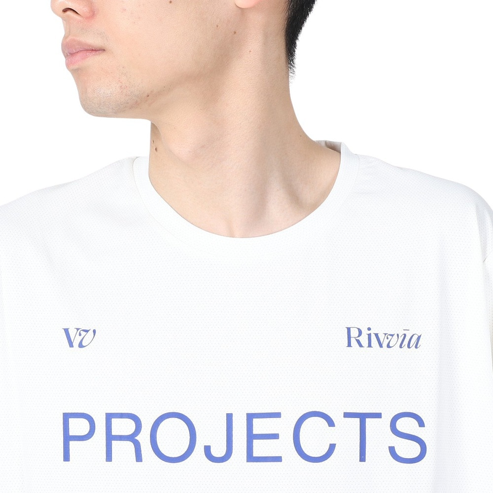 リヴィアプロジェクツ（Rivvia Projectu）（メンズ）半袖Tシャツ メンズ RPL SPORTS T-SHIRT RTE-22413-WHT