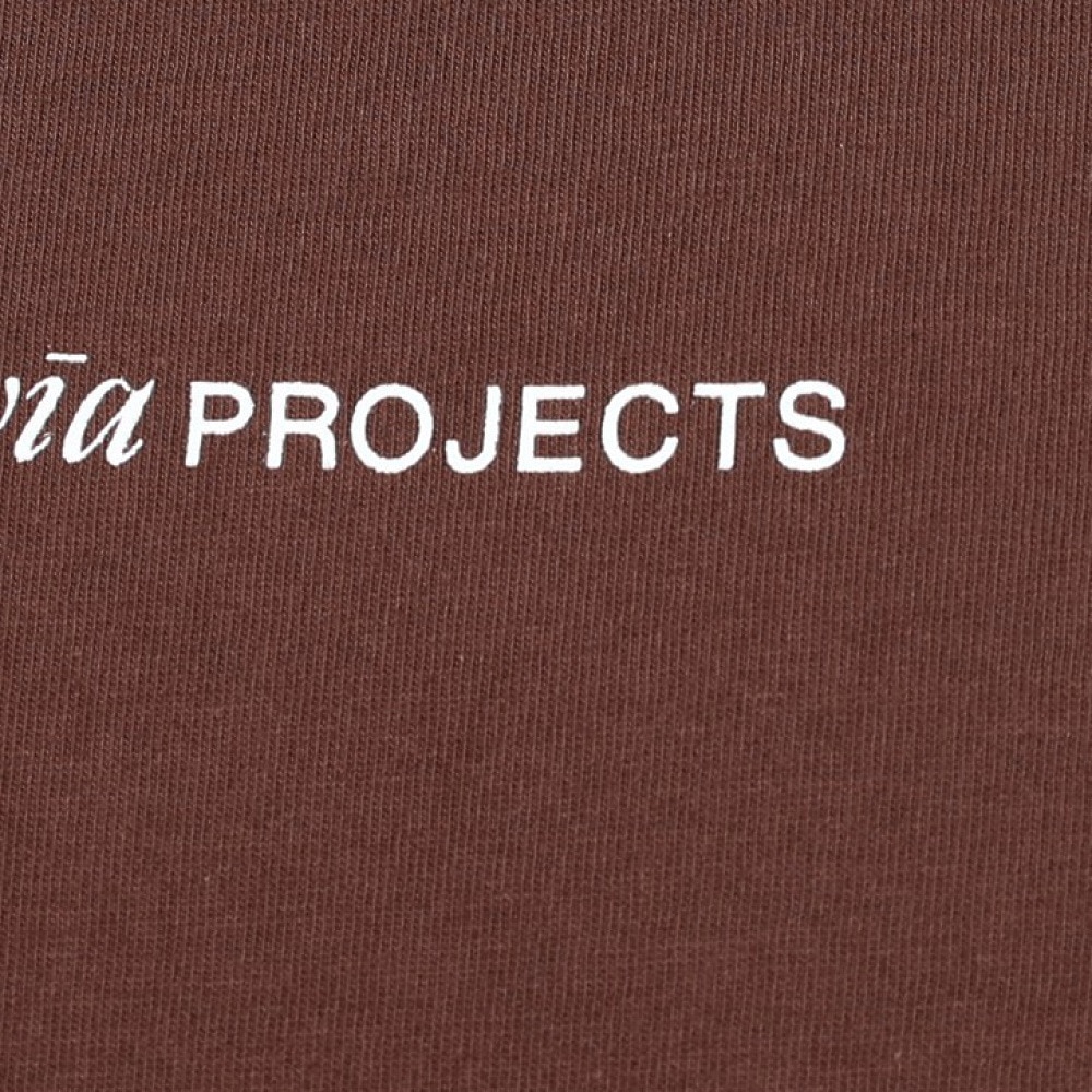 リヴィアプロジェクツ（Rivvia Projectu）（メンズ）半袖Tシャツ メンズ PROJECTING T-SHIRT RTE-23101-CHESTNUT