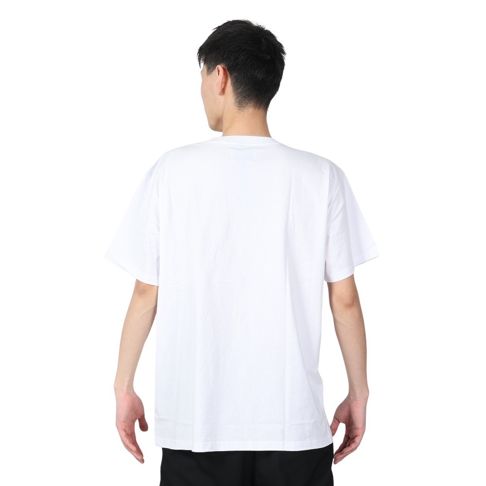 リヴィアプロジェクツ（Rivvia Projectu）（メンズ）半袖Tシャツ メンズ PROJECTING T-SHIRT RTE-23101-WHT