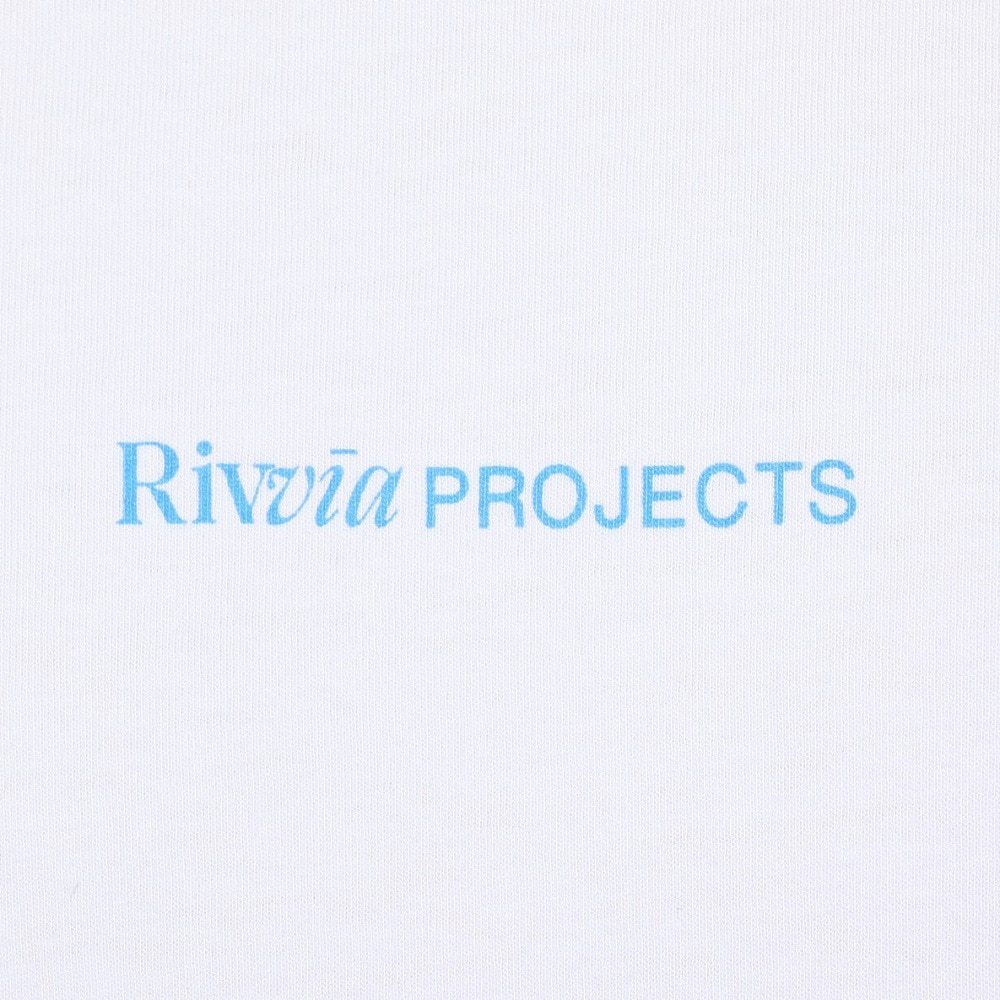 リヴィアプロジェクツ（Rivvia Projectu）（メンズ）半袖Tシャツ メンズ PROJECTING T-SHIRT RTE-23101-WHT