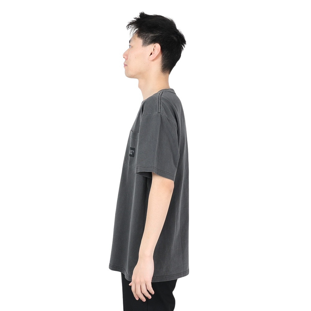 リヴィアプロジェクツ（Rivvia Projectu）（メンズ）半袖Tシャツ メンズ CAUSE&EFFECT  RTE-23108-BLK