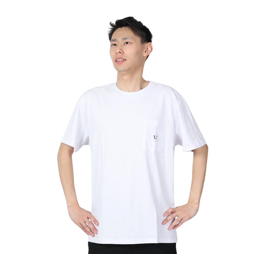 リヴィアプロジェクツ（Rivvia Projectu）（メンズ）半袖Ｔシャツ メンズ CAUSE&EFFECT  RTE-23108-WHT