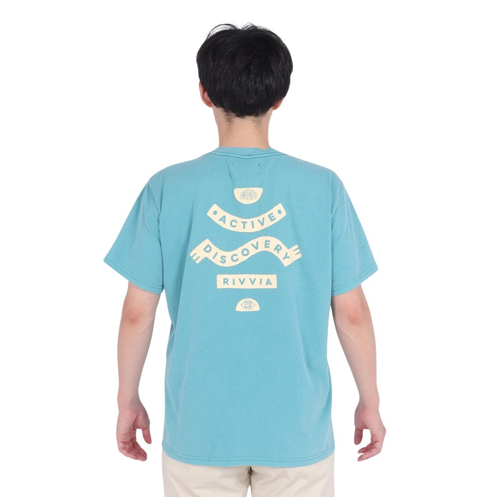 リヴィアプロジェクツ（Rivvia Projectu）（メンズ）半袖Ｔシャツ メンズ FOUNDATIONS RTE-23201-TEL