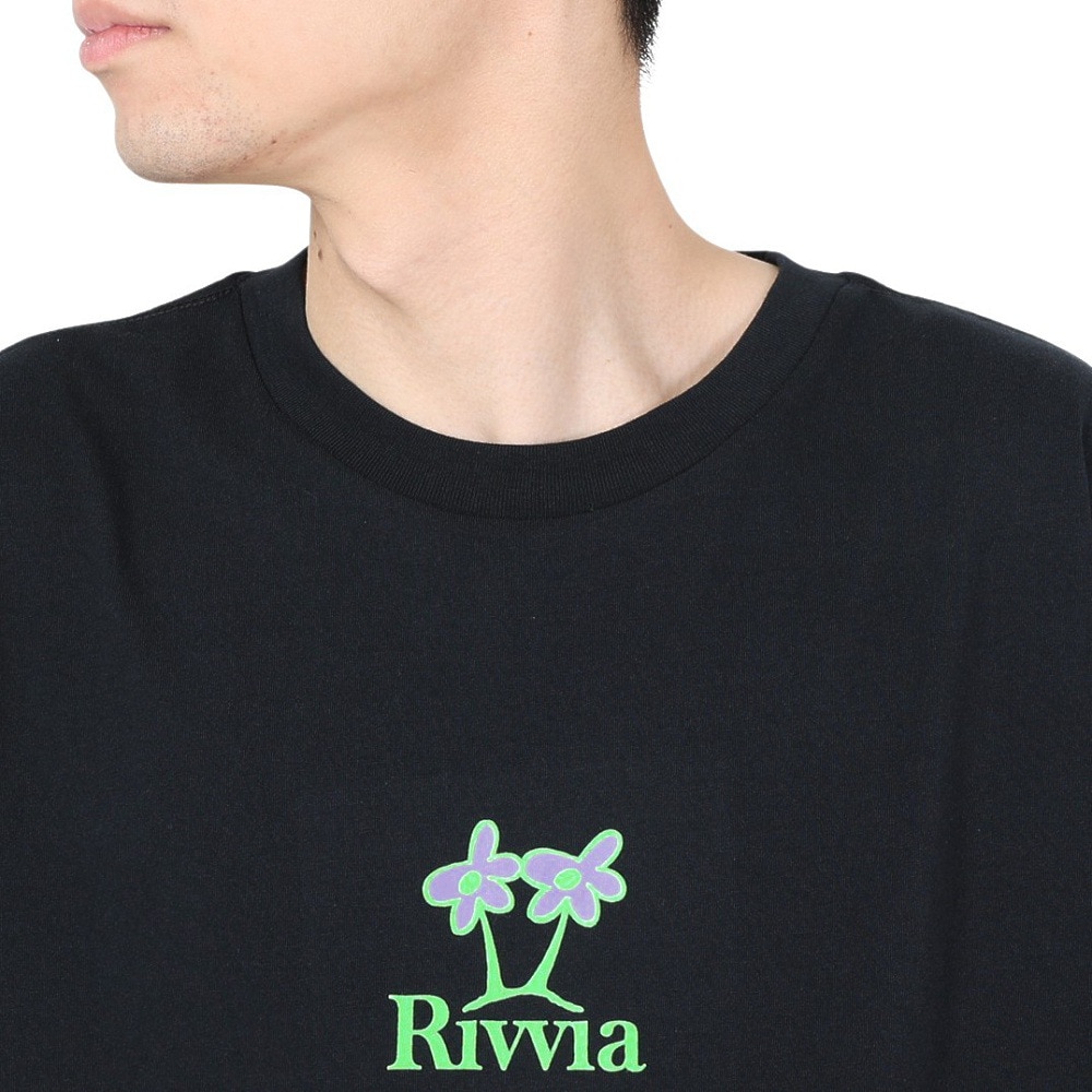 リヴィアプロジェクツ（Rivvia Projectu）（メンズ）半袖Tシャツ メンズ REVIVAL T-SHIRT  RTE-23204-BLK