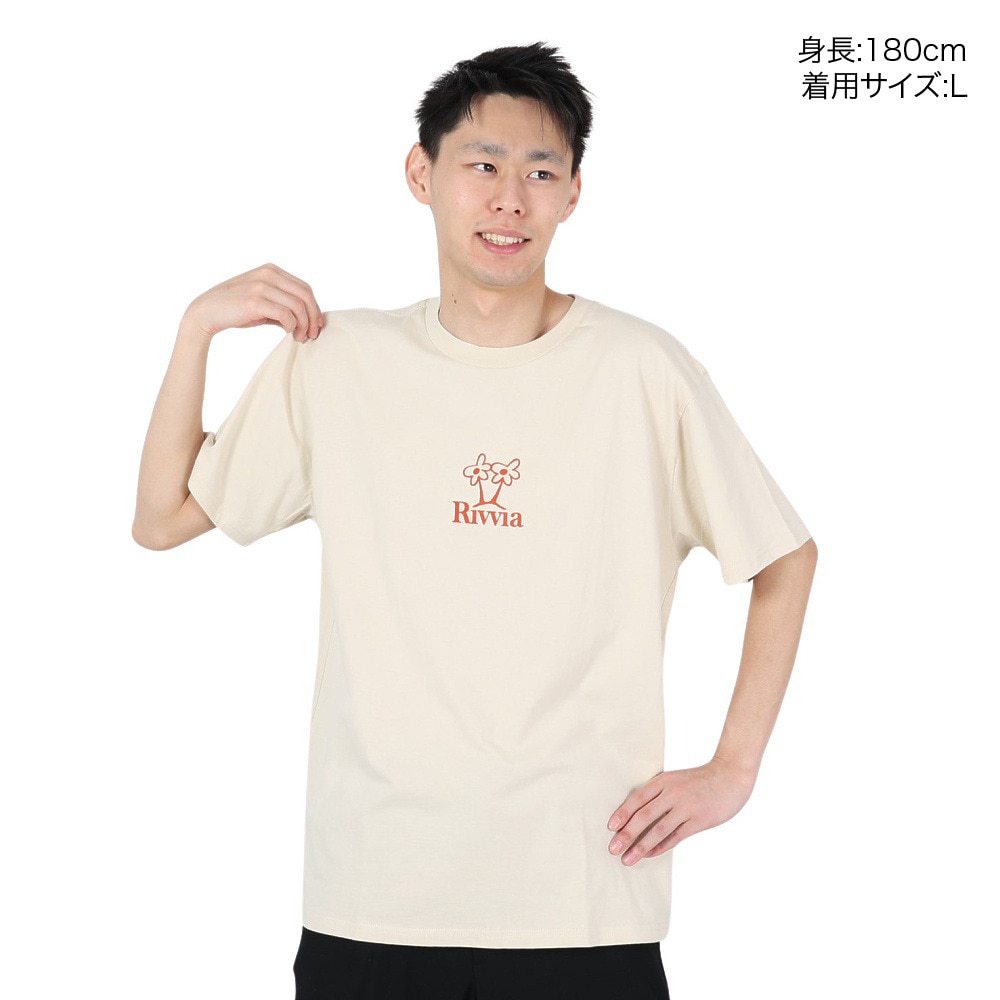 リヴィアプロジェクツ（Rivvia Projectu）（メンズ）半袖Tシャツ メンズ REVIVAL T-SHIRT  RTE-23204-BONE