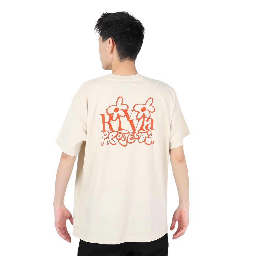 リヴィアプロジェクツ（Rivvia Projectu）（メンズ）半袖Tシャツ メンズ REVIVAL T-SHIRT  RTE-23204-BONE