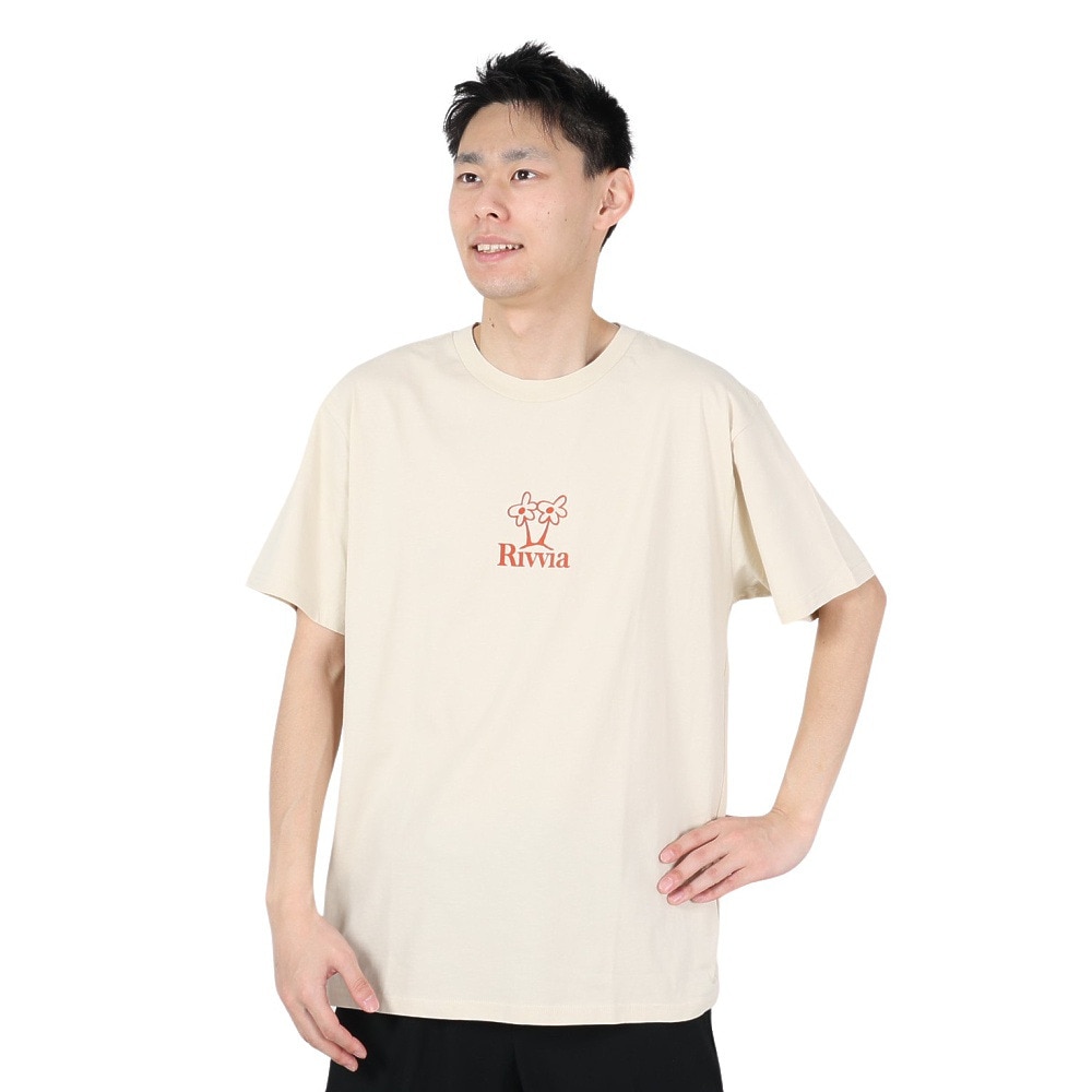 リヴィアプロジェクツ（Rivvia Projectu）（メンズ）半袖Tシャツ メンズ REVIVAL T-SHIRT  RTE-23204-BONE