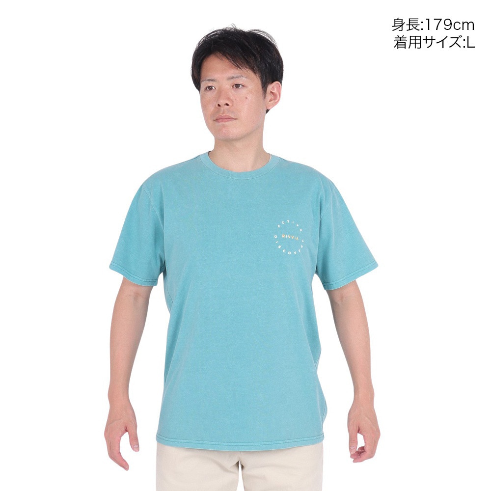 リヴィアプロジェクツ（Rivvia Projectu）（メンズ）FUNDAMENTAL 半袖Tシャツ RTE-23205-TEL