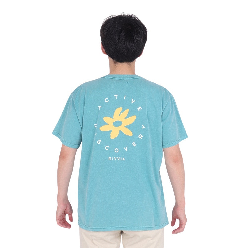 リヴィアプロジェクツ（Rivvia Projectu）（メンズ）FUNDAMENTAL 半袖Tシャツ RTE-23205-TEL