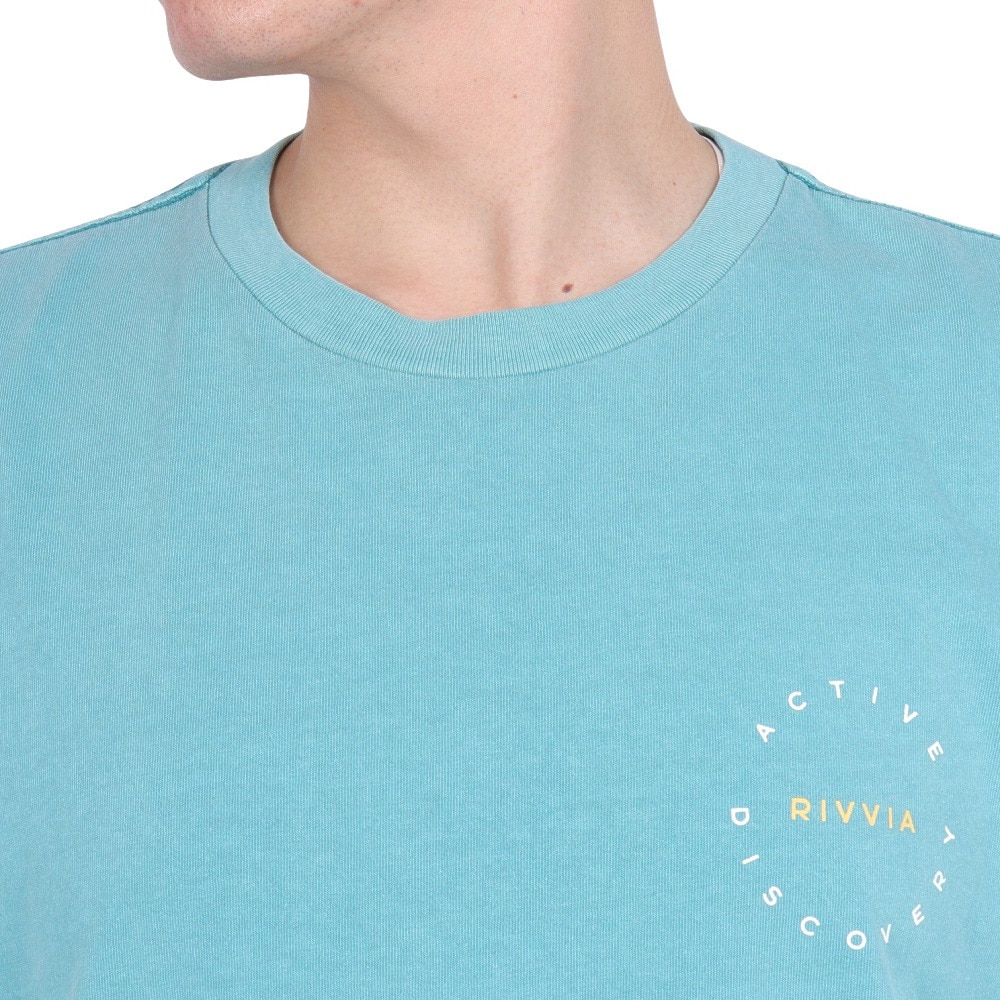 リヴィアプロジェクツ（Rivvia Projectu）（メンズ）FUNDAMENTAL 半袖Tシャツ RTE-23205-TEL