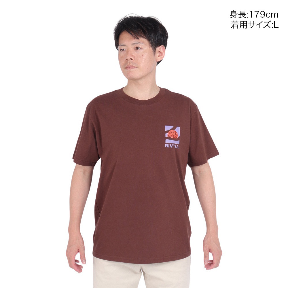 リヴィアプロジェクツ（Rivvia Projectu）（メンズ）IMMERSION 半袖Tシャツ RTE-23206-CHT