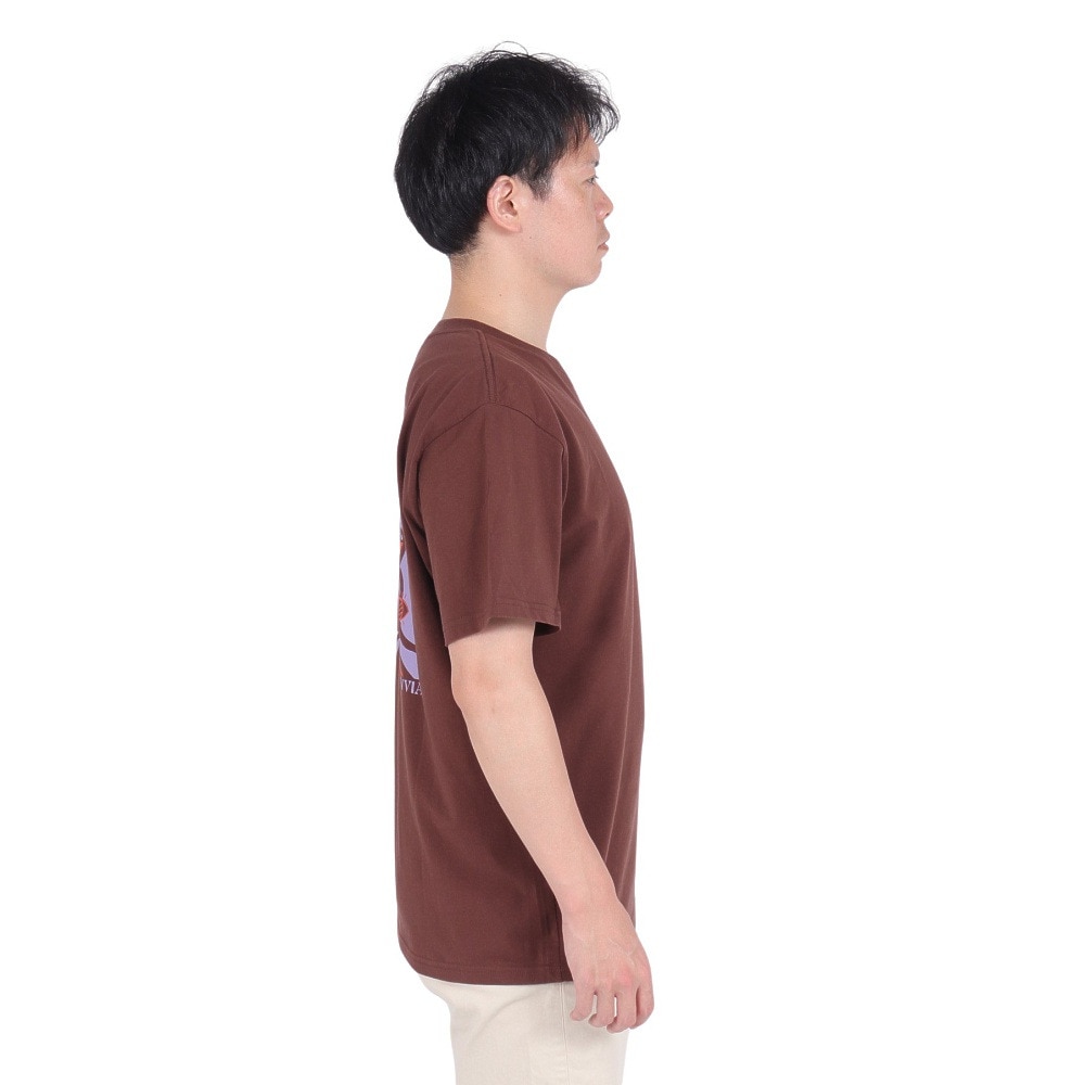 リヴィアプロジェクツ（Rivvia Projectu）（メンズ）IMMERSION 半袖Tシャツ RTE-23206-CHT