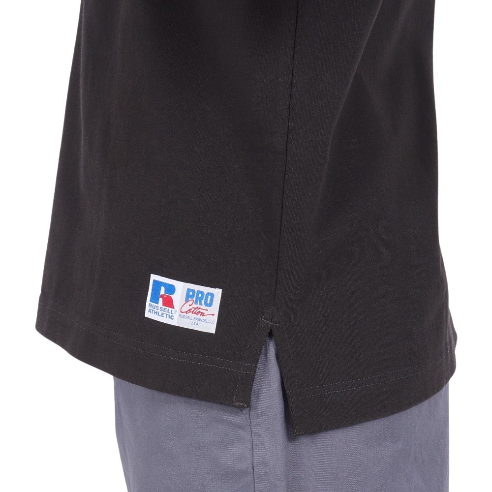 ラッセル（RUSSELL）（メンズ）Tシャツ メンズ ヘビーウエイト レタード RBM23S0001 CGRY