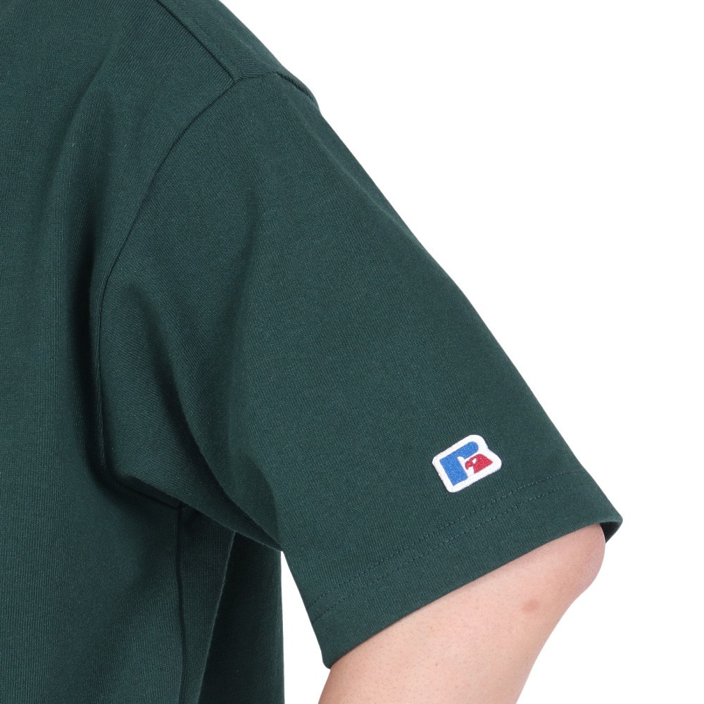 ラッセル（RUSSELL）（メンズ）Tシャツ メンズ ヘビーウエイト レタード RBM23S0001 GRN
