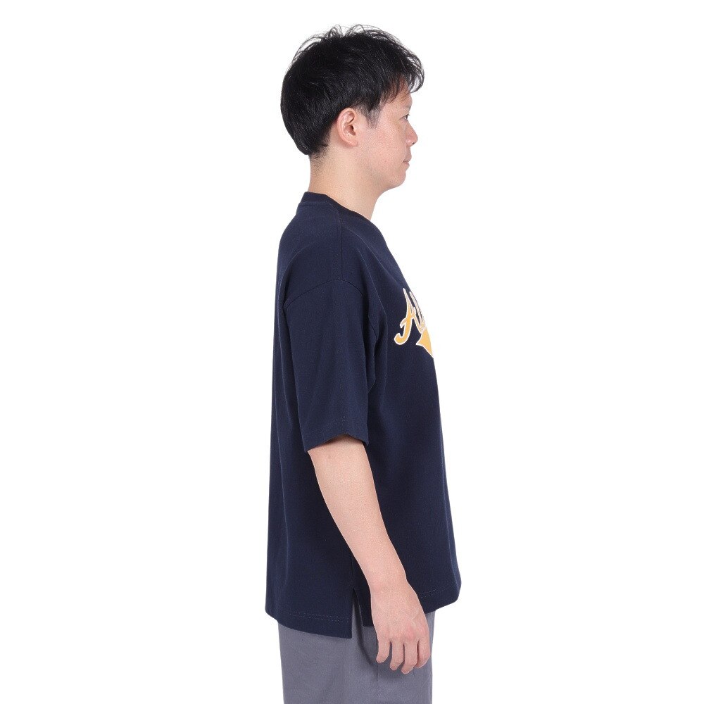 ラッセル（RUSSELL）（メンズ）Tシャツ メンズ ヘビーウエイト レタード RBM23S0001 NVY