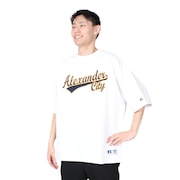 (メンズ)Tシャツ メンズ ヘビーウエイト レタード RBM23S0001 WHT