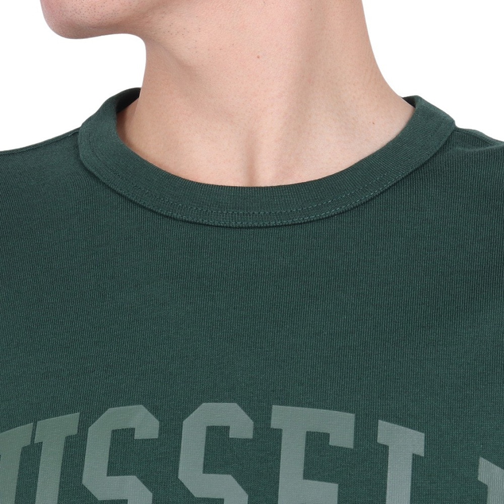ラッセル（RUSSELL）（メンズ）半袖Tシャツ メンズ 88/12 カレッジクルーネック RBM23S0005 GRN