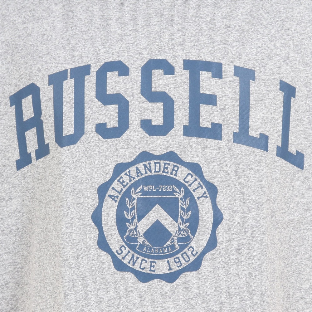 ラッセル（RUSSELL）（メンズ）半袖Tシャツ メンズ 88/12 カレッジクルーネック RBM23S0005 MGRY