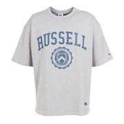 ラッセル（RUSSELL）（メンズ）半袖Tシャツ メンズ 88/12 カレッジクルーネック RBM23S0005 MGRY