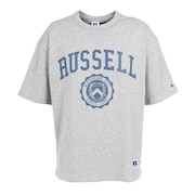ラッセル(RUSSELL)(メンズ)半袖Tシャツ メンズ 88/12 カレッジクルーネック RBM23S0005 MGRY