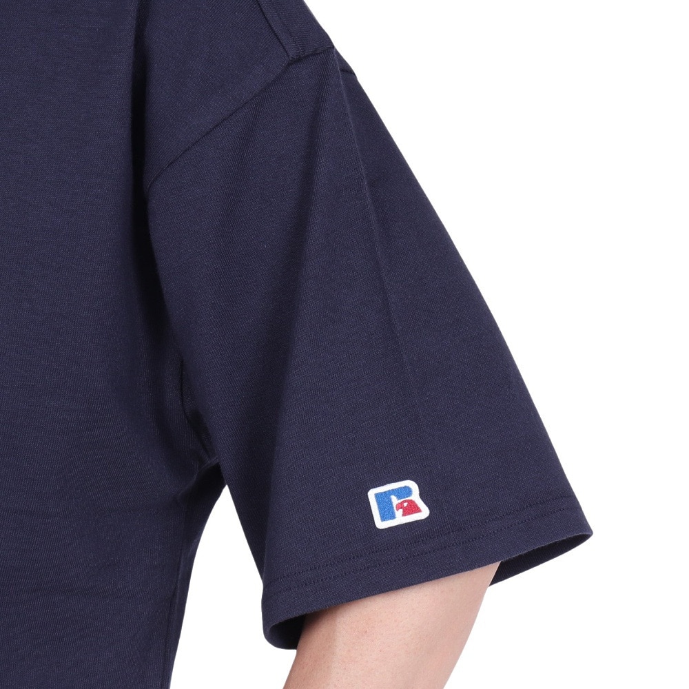 ラッセル（RUSSELL）（メンズ）半袖Tシャツ メンズ 88/12 カレッジクルーネックTシャツ RBM23S0005 NVY
