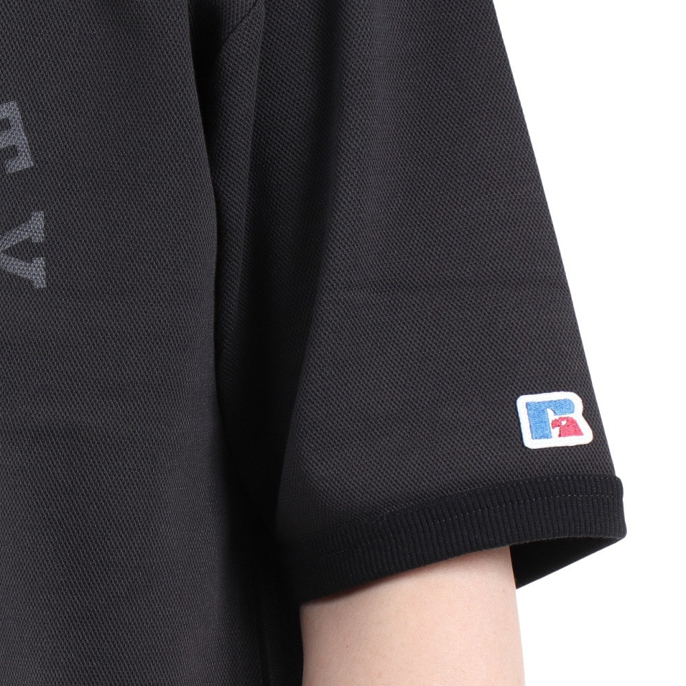 ラッセル（RUSSELL）（メンズ）半袖Tシャツ メンズ ドライフィット 鹿の子  RBM23S0007 CGRY