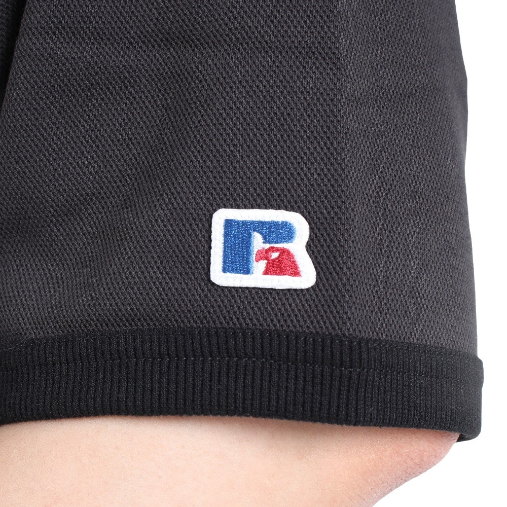 ラッセル（RUSSELL）（メンズ）半袖Tシャツ メンズ ドライフィット 鹿の子  RBM23S0007 CGRY