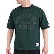 ラッセル（RUSSELL）（メンズ）半袖Tシャツ メンズ ドライフィット 鹿の子  RBM23S0007 GRN