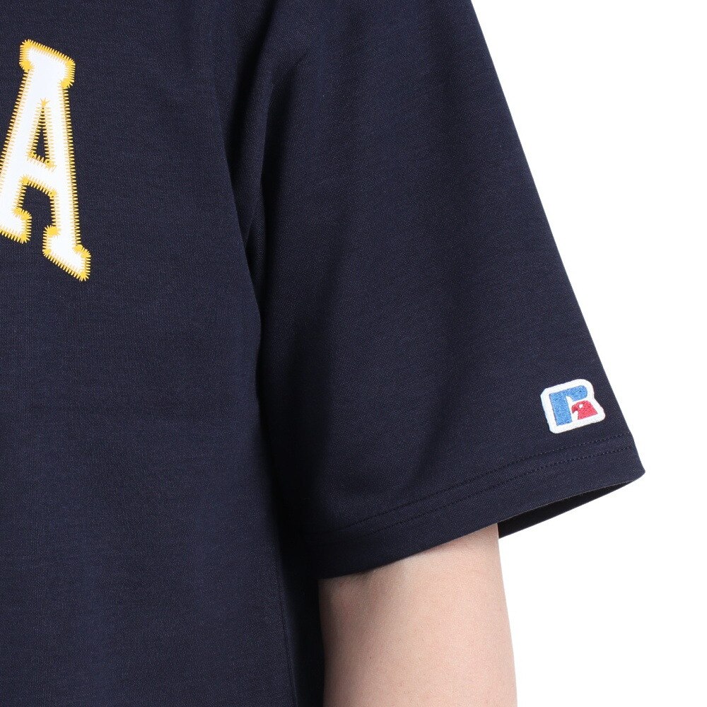 ラッセル（RUSSELL）（メンズ）半袖Tシャツ メンズ ドライフィット RBM23S0008 NVY