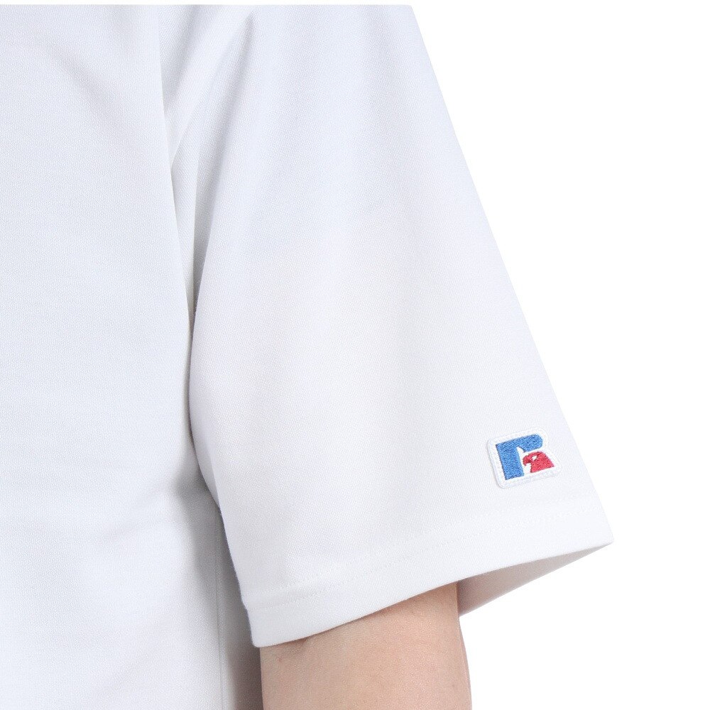 ラッセル（RUSSELL）（メンズ）半袖Tシャツ メンズ ドライフィット  RBM23S0008 WHT