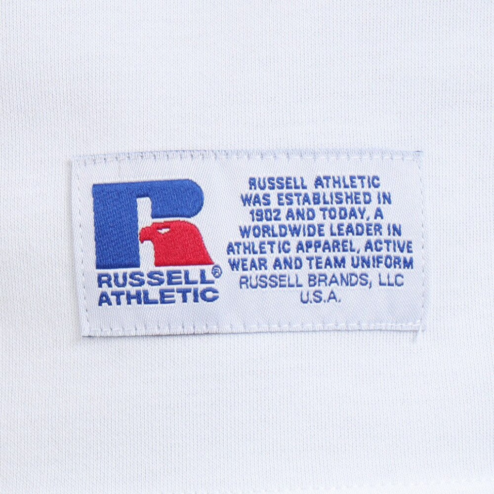 ラッセル（RUSSELL）（メンズ）半袖Tシャツ メンズ ドライフィット  RBM23S0008 WHT
