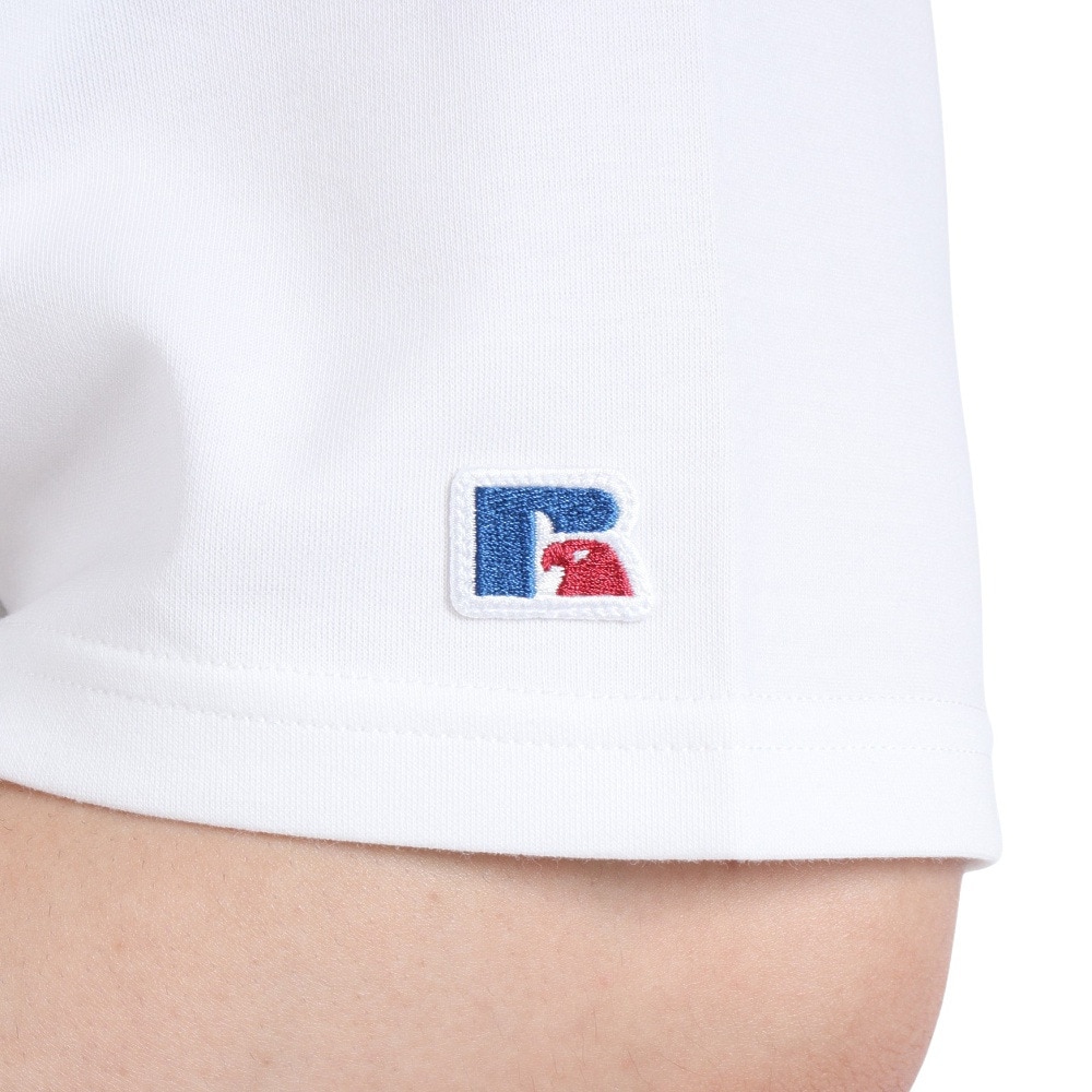 ラッセル（RUSSELL）（メンズ）半袖Tシャツ メンズ ドライフィット  RBM23S0008 WHT