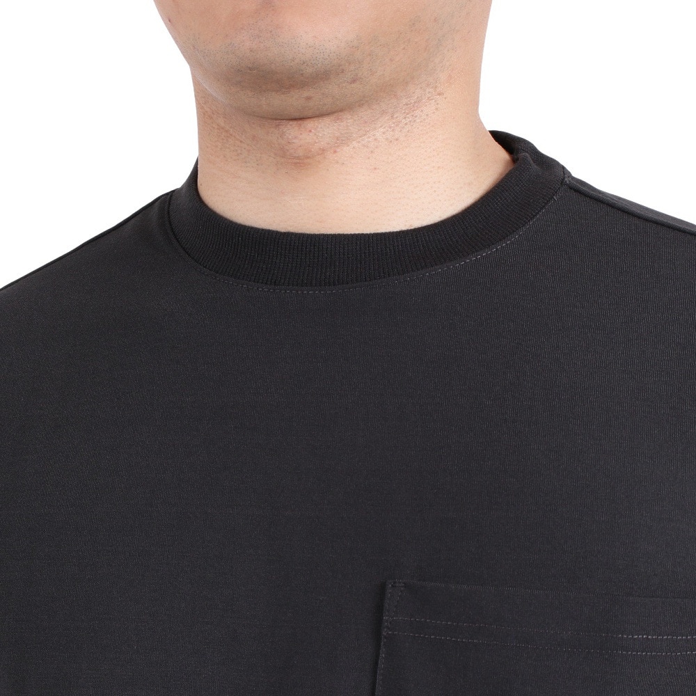 ラッセル（RUSSELL）（メンズ）半袖Tシャツ メンズ コットンライク  RBM23S0009 CGRY