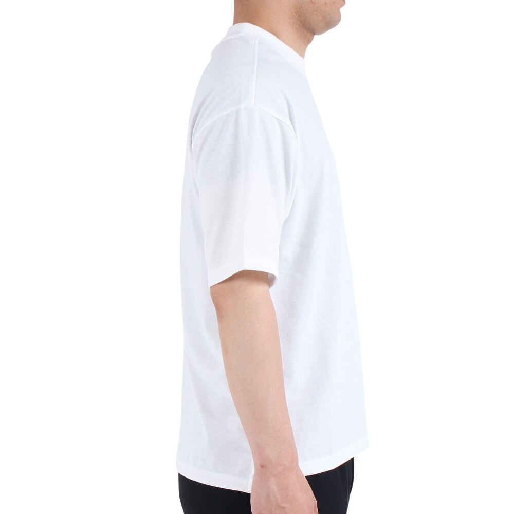ラッセル（RUSSELL）（メンズ）半袖Tシャツ メンズ コットンライク ポケット RBM23S0009 WHT