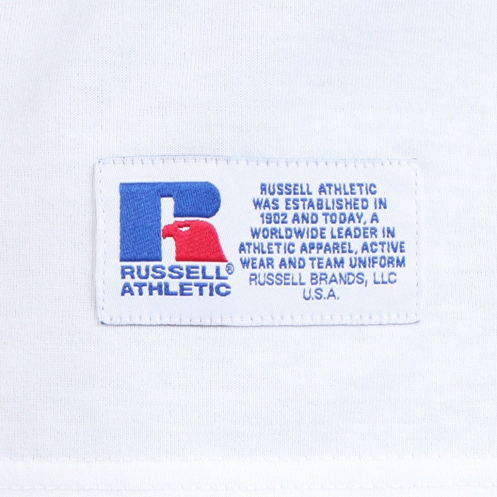 ラッセル（RUSSELL）（メンズ）半袖Tシャツ メンズ コットンライク ポケット RBM23S0009 WHT