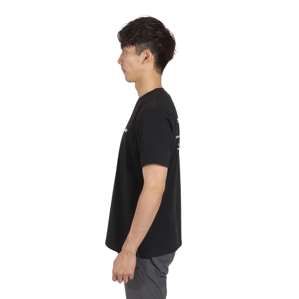 ザ・ワープ・バイ・エネーレ（The Warp By Ennerre）（メンズ）半袖Tシャツ メンズ WB3PJA10 BLK