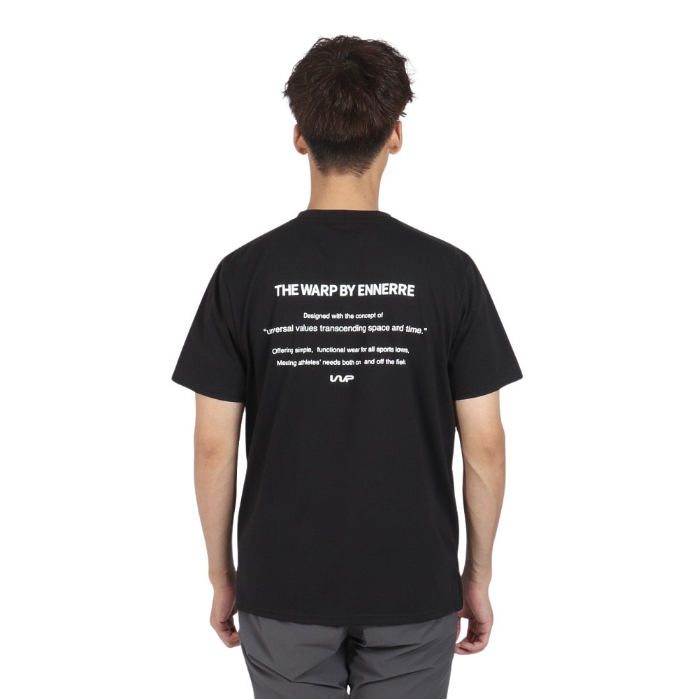 ザ・ワープ・バイ・エネーレ（The Warp By Ennerre）（メンズ）半袖Tシャツ メンズ WB3PJA10 BLK