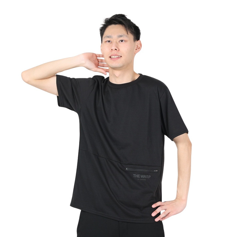 ザ・ワープ・バイ・エネーレ（The Warp By Ennerre）（メンズ）半袖Tシャツ メンズ 黒 WB3PJA14 BLK