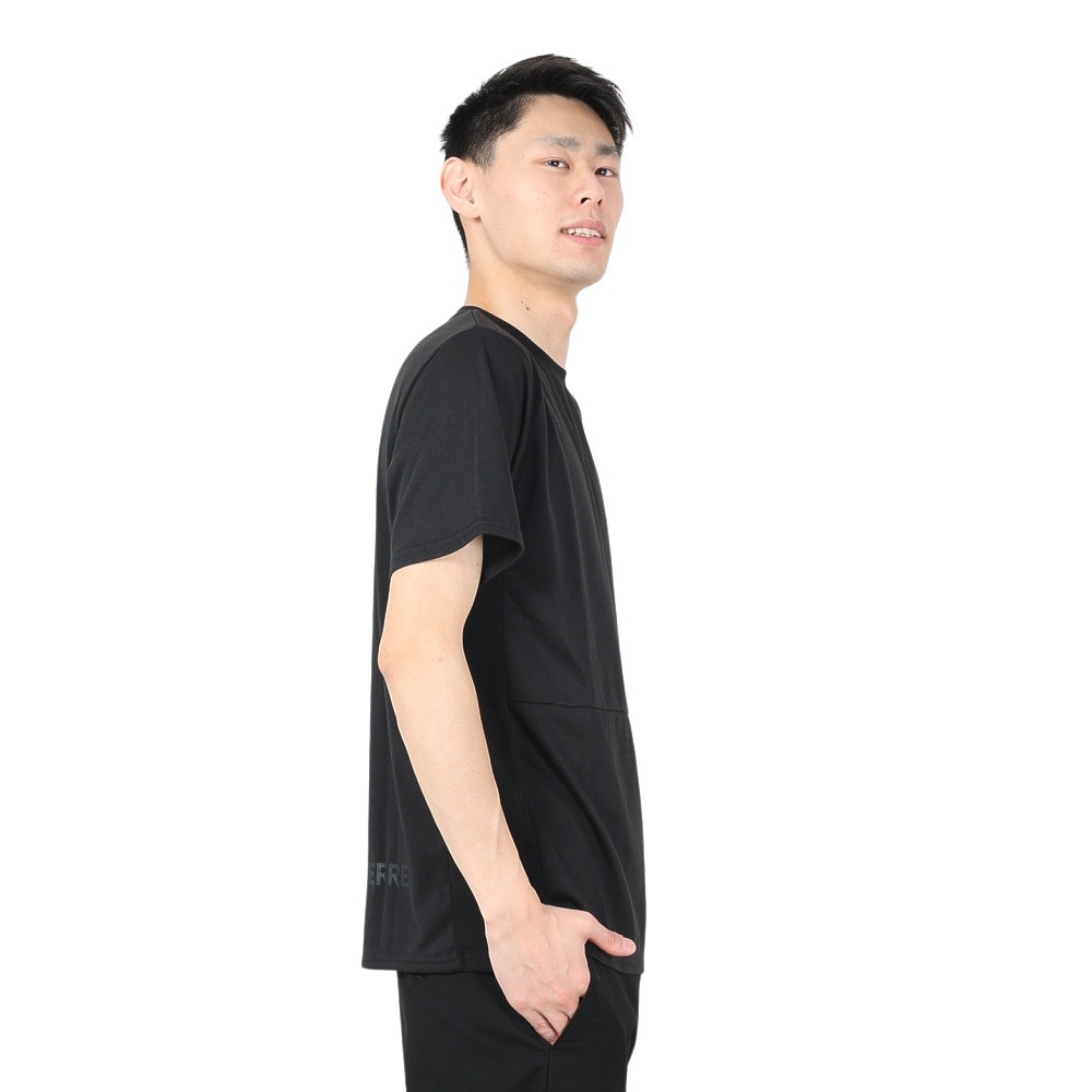 ザ・ワープ・バイ・エネーレ（The Warp By Ennerre）（メンズ）半袖Tシャツ メンズ 黒 WB3PJA14 BLK